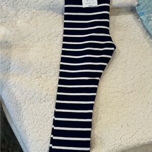 Crewcuts Navy and White Striped Pants